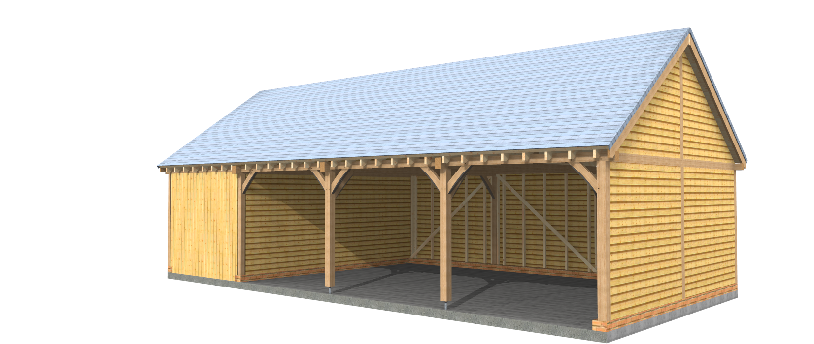 Oak Frame Garage Costs 2023